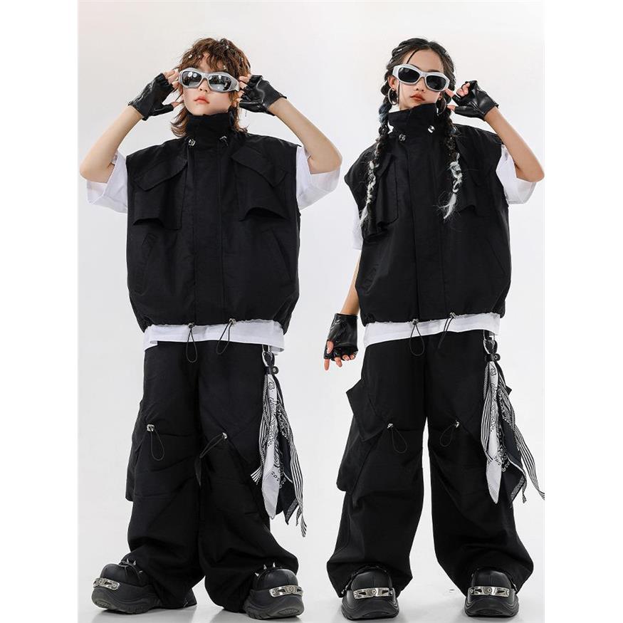 儿童街舞潮服夏天男童嘻