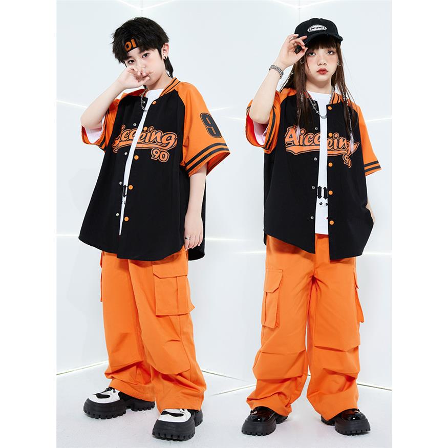 儿童街舞套装hiphop潮服