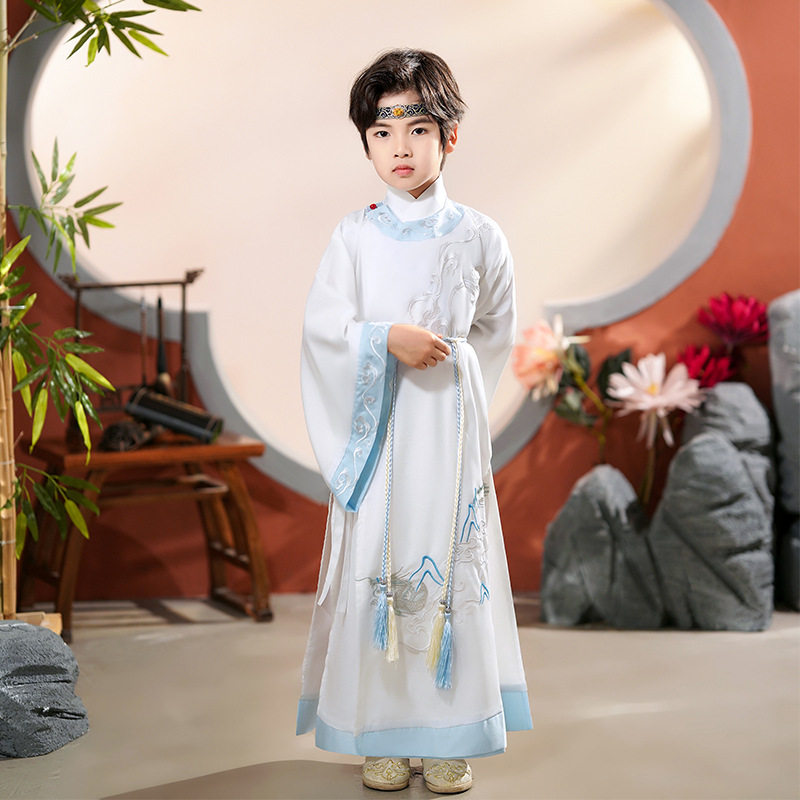 男童汉服2026春秋新款唐