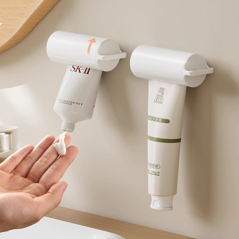 日本壁挂牙膏挤压器懒人手动挤