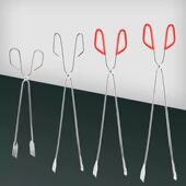 加长不锈钢火钳夹垃圾夹环卫工捡垃圾拾物器家用碳夹长柄取物工具