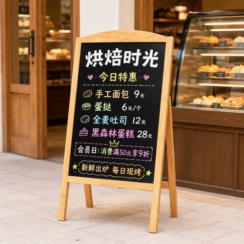 门店专用发光荧光黑板