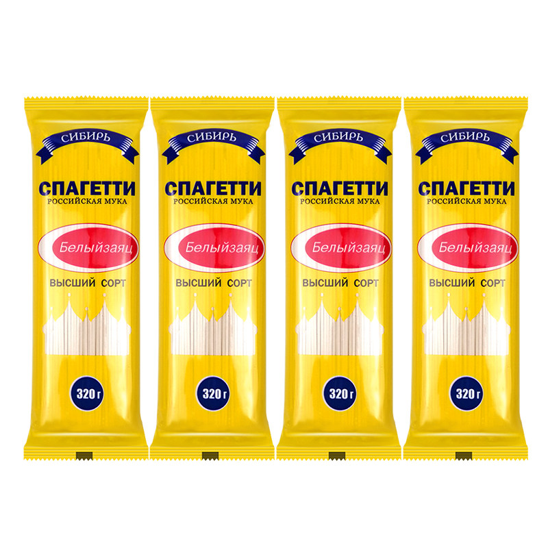 320g*4袋俄罗斯原装进口低脂面粉