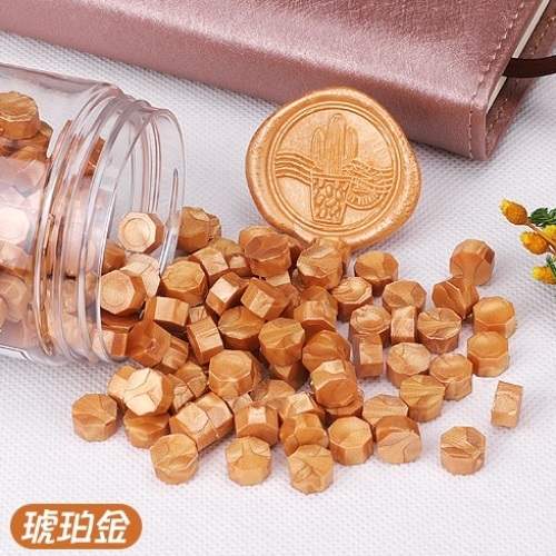 火漆蜡粒蜡粒混色小巧印鉴北风信封手账用品密封小颗粒贺卡手工