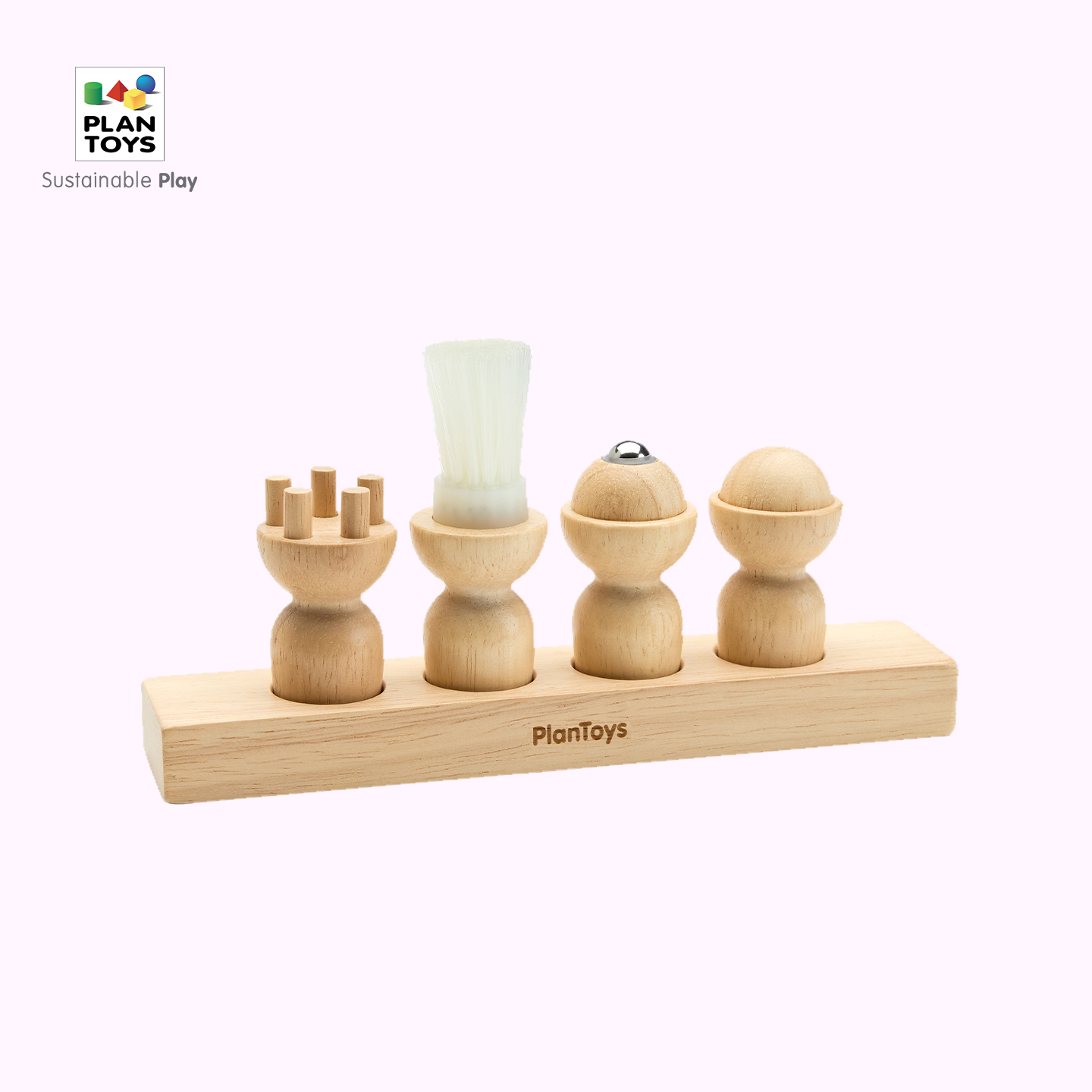 plantoys感官探索套蒙氏早教玩具儿童感官发育训练1-3岁益智木玩