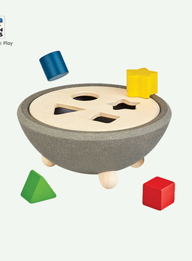 plantoys蒙氏早教益智打地鼠机敲球盒儿童训练木制玩具礼物5491