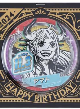 【现货】JUMP SHOP限定海贼王one piece大和2024生日吧唧立牌代购