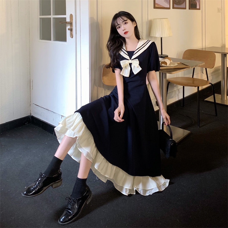 法式甜美减龄海军领学院