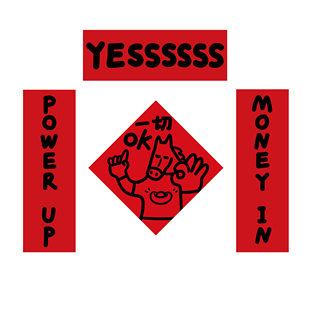 2026马年英文对联创意磁吸春联搞笑福大学生年轻人春节入户门装饰