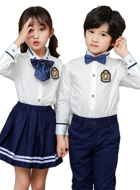 大合唱团诗歌朗诵英伦风演出服