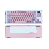 SIKAKEYB 山城HM80HE电竞游戏磁轴键盘CNC铝坨坨RGB佳达隆轴0死区