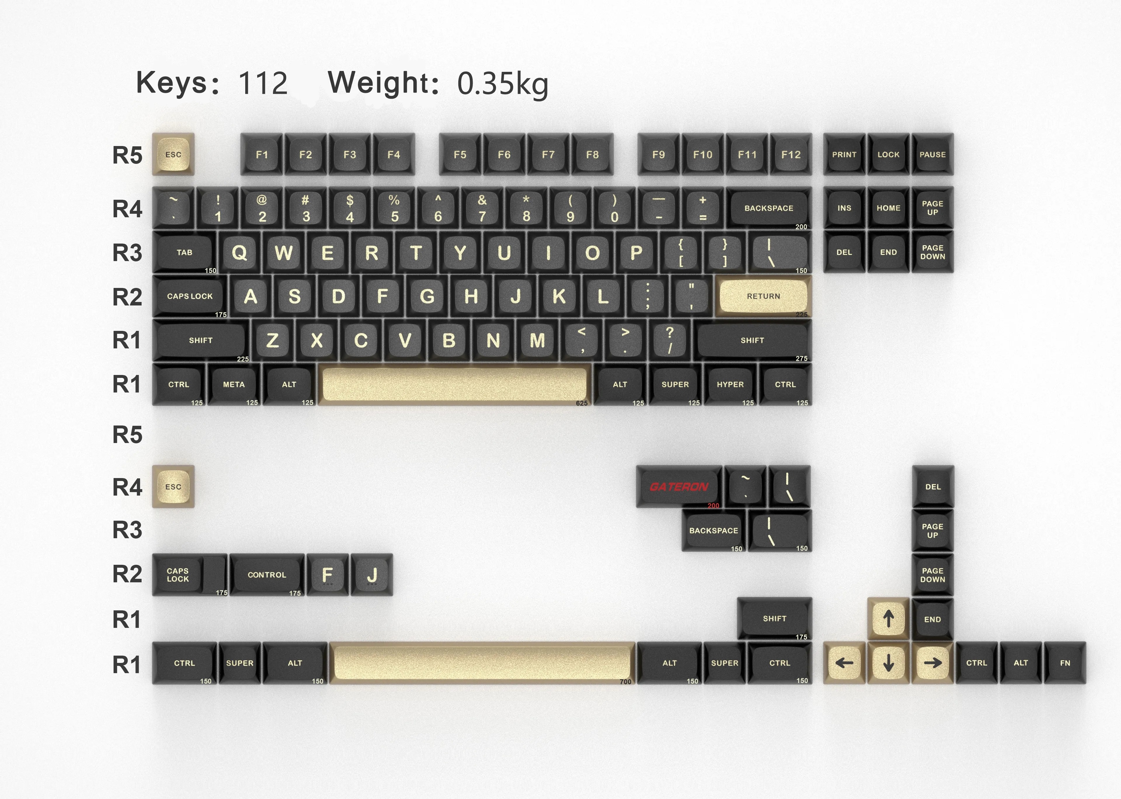 佳达隆虎年限定金属键帽