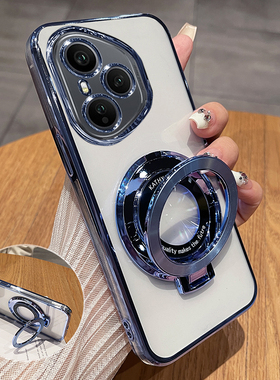 适用荣耀400手机壳新款Honor400pro透明华为dnn-an00全包防摔an00硅胶保护3OO套4000四百女曲面屏带支架外壳