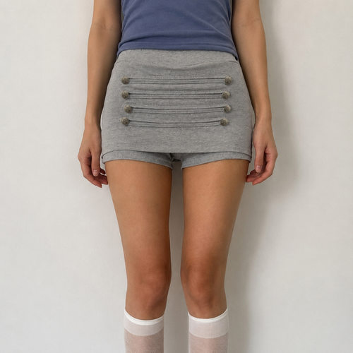 Low waist anti glare short skirt辣妹风紧身裙裤低腰防走光短裙