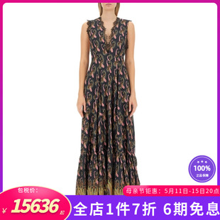 ETRO 艾绰女SABLÉ长裙T恤黑色299136