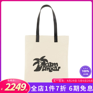 palm angels新款 男包帆布包logo印花手提单肩包