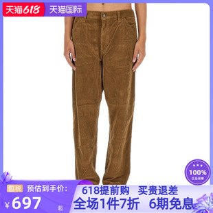 条绒直筒休闲裤 carhartt 男裤 wip新款 长裤