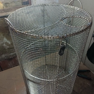 不锈钢污水泵防护过滤网罩家用防护罩过滤网商用防堵圆笼圆形新款