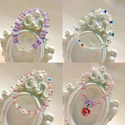 精致水晶原创设计女款手串气质