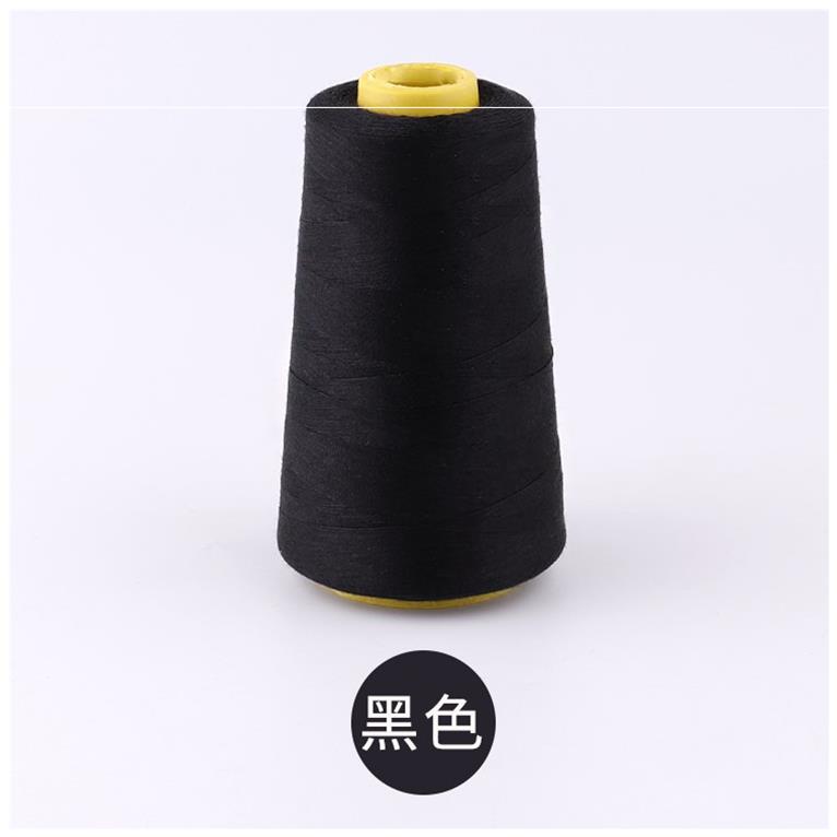 00码服装黑纫机线用线家缝紫色宝塔线细线涤纶40r2专用玫红色diy