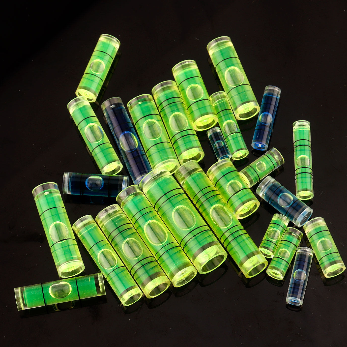 多规格迷你绿水水平仪蓝水水准仪