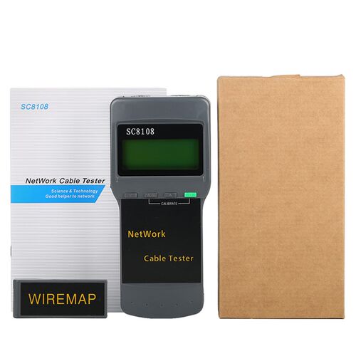 简易装 SC8108网络线缆长度断点测试仪 测线器