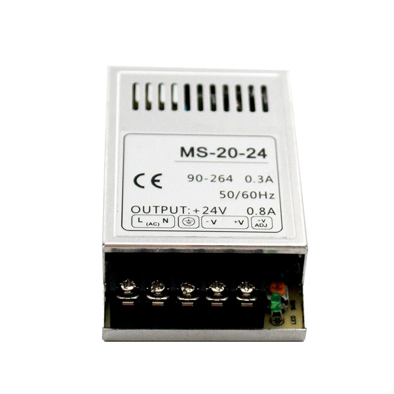 5V4A 12V2A 24V1A开关电源  AC220V转DC5V MS-20-5 20W直流