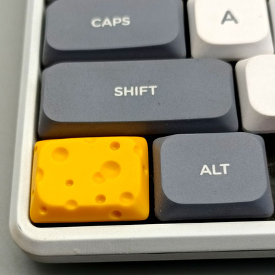 矮十字机械键帽奶酪ctrl个性手工