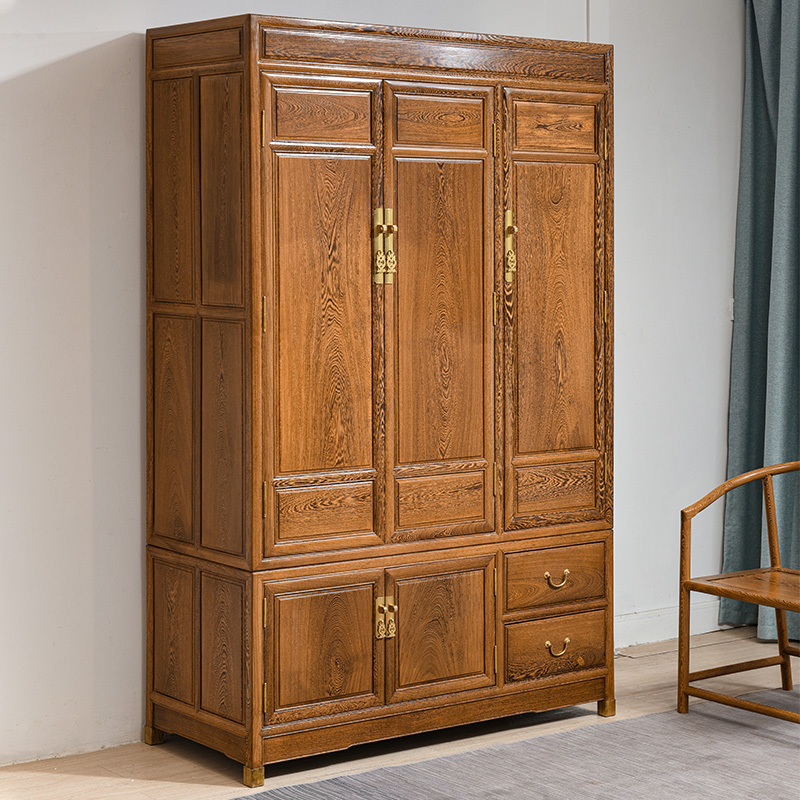 红木家具鸡翅木衣柜卧室柜实木新中式简约收纳衣柜挂衣柜储物柜|ruв категории жилой мебели, кабинет, гардероб - от Buy2taobao.com для оказания профессиональной услуги покупки агента Taobao