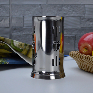 出口日本加厚食品级304不锈钢筷笼厨房筷子勺子叉餐具收纳架盒筒