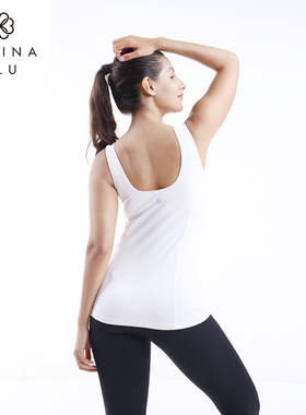 DIVINA BLU新款专业瑜伽服修身透气性感上装排汗速干专业运动服女