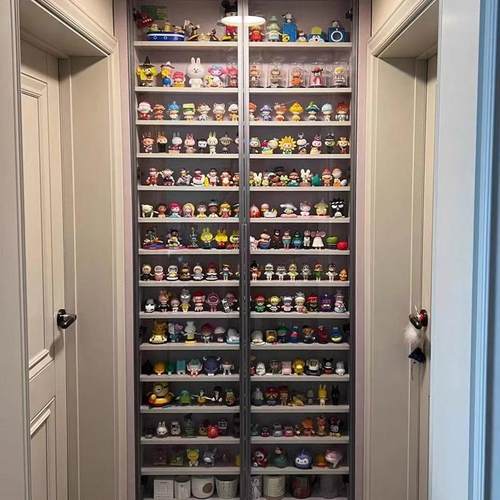 钢化玻璃E0级环保板材手办展示柜