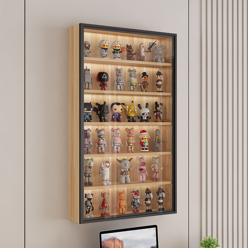 手办展示柜超薄盲盒展示架收纳柜挂墙上小摆件置物架子壁挂盲盒墙,商业/办公家具,展示柜/陈列柜/展示架/货柜,淘宝优惠券,粉丝福利购,淘宝优惠卷