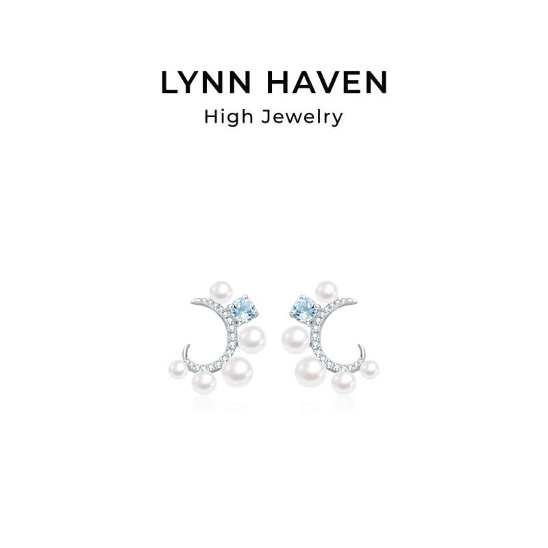 LynnHaven麟玟Akoya海水珍珠耳饰