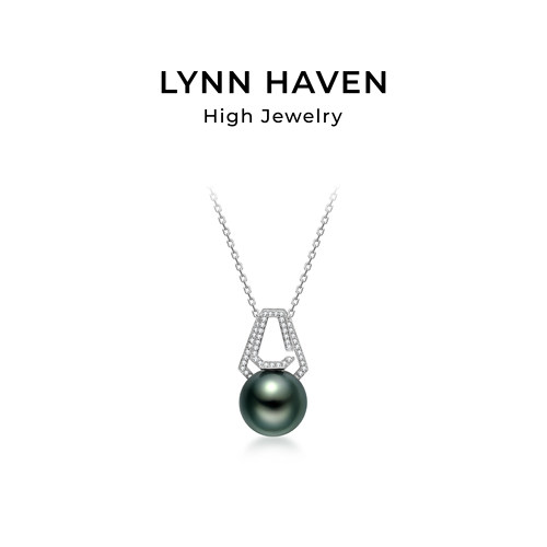 LynnHaven麟玟大溪地黑珍珠项链