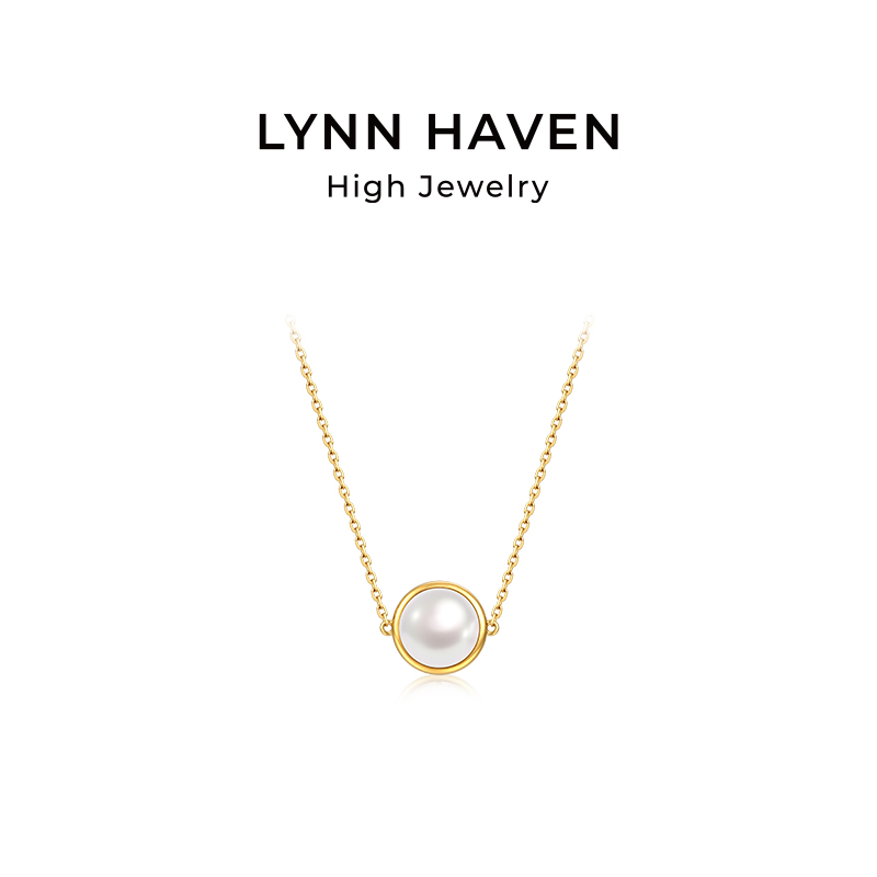 LynnHaven麟玟Akoya珍珠项链