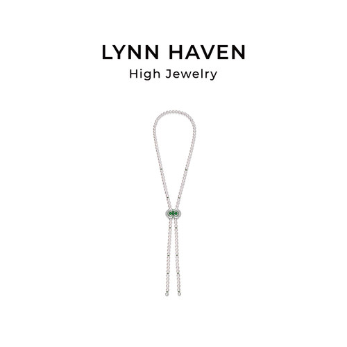 LynnHaven麟玟园镜Akoya珍珠项链