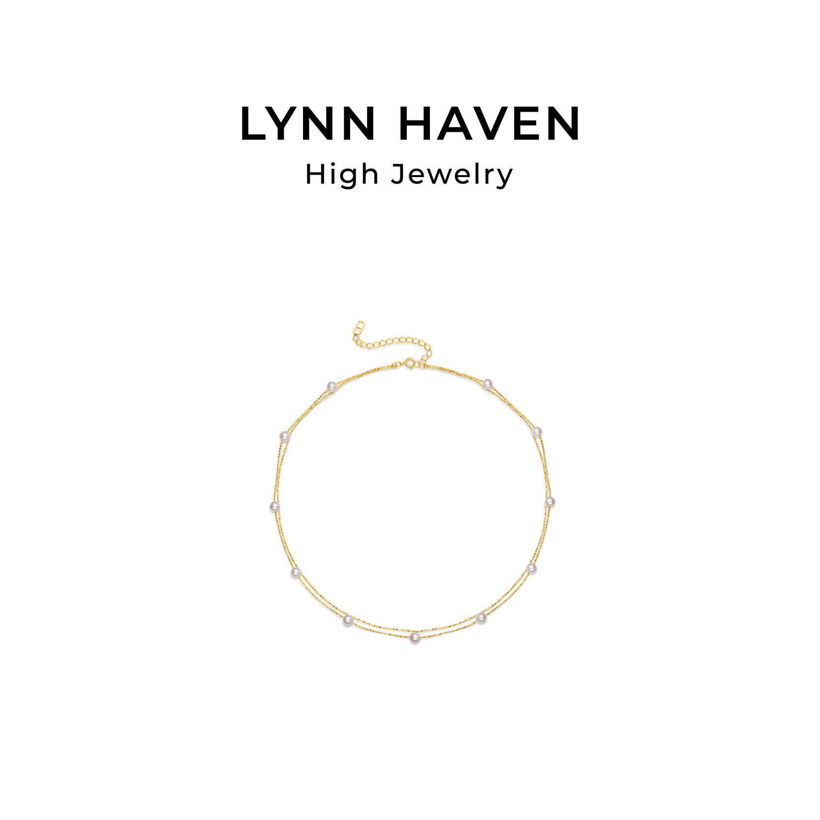 LynnHaven麟玟Akoya珍珠项链图片