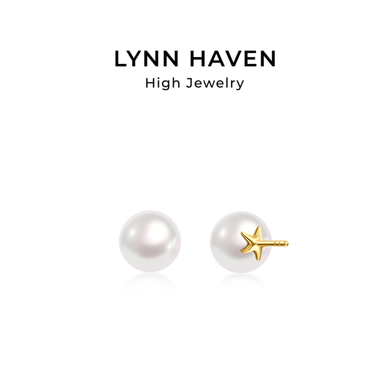 LynnHaven麟玟Akoya珍珠耳饰