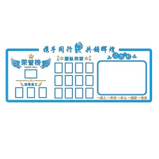 团队风采展示文化墙贴纸办公室背景墙装饰企业荣誉照片墙布置定制