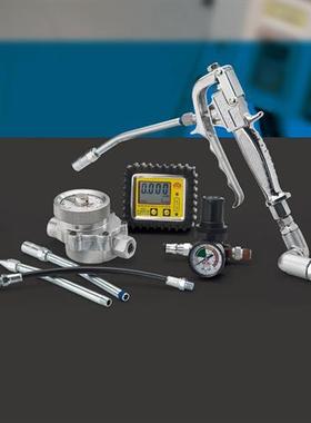 台湾JOLONG气动黄油枪黄油嘴高压油枪数显计量黄油枪NP-