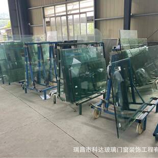 钢化玻璃家装玻璃工程钢化玻璃断桥铝门窗6mm10mm西餐桌圆桌面