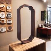 小轩窗宋代美学隔断屏风花窗装 绢花 饰镂空仿古茶室玄关实木中式