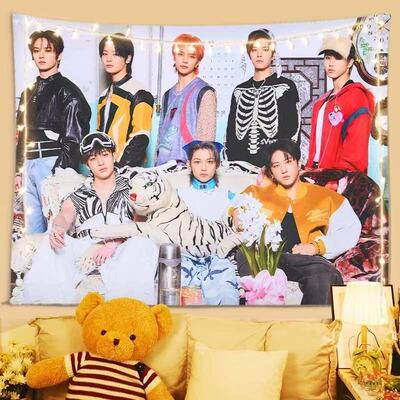 STRAYKIDS背景布韩国男