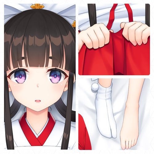 Hmakura 双生视界周边菊里千姬双面等身抱枕二次元等人高动漫靠枕