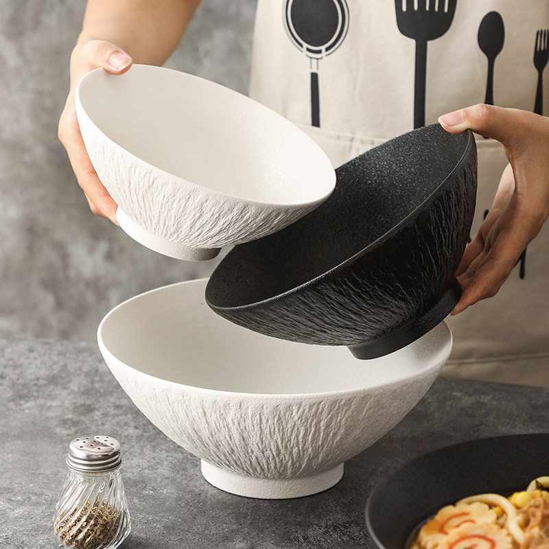 斗笠碗陶瓷碗家用2025新款汤碗