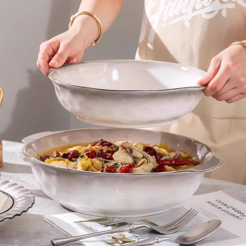 双耳汤碗酸菜鱼大盆碗