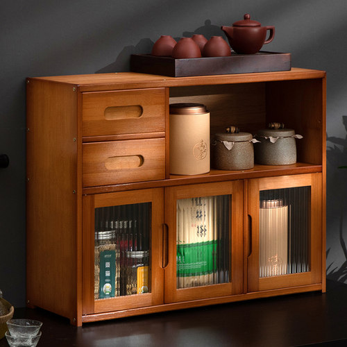 茶叶置物架茶水柜子茶台小茶桌