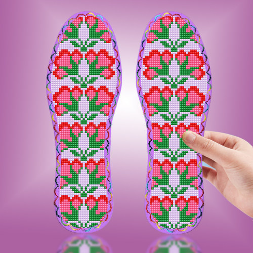 七层十字绣鞋垫苒鸿经典