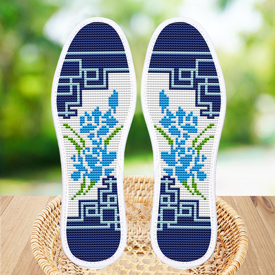 苒鸿经典2025新款十字绣鞋垫
